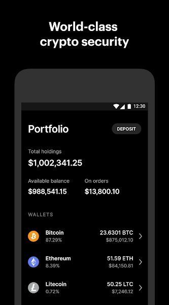 Coinbase交易所app v5.3.22
