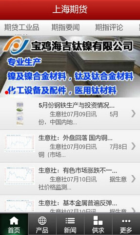 上海期货交易所行情软件