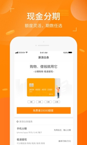 新浪分期借款app