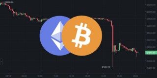 欧洲通膨炸裂！比特币快速跌破2.2万美元 以太坊下探1700