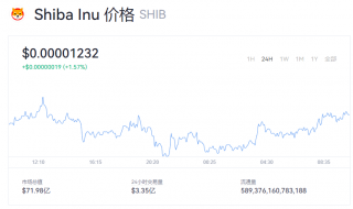 SHIB一个等于多少钱？SHIB今日价格行情分析