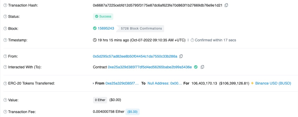 BNBChain将发链上投票决定是否冻结赃款！币安烧毁超1亿美元BUSD-第3张图片-比特派