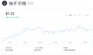 一个柚子币多少美元？EOS柚子币价格最新行情