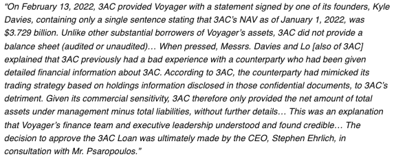 Voyager：不会因高管无能就起诉他们！三箭资本尽职调查确有过失-第2张图片-比特派