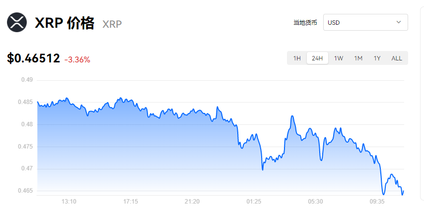 瑞波币今日行情价格_瑞波币最新价格动态