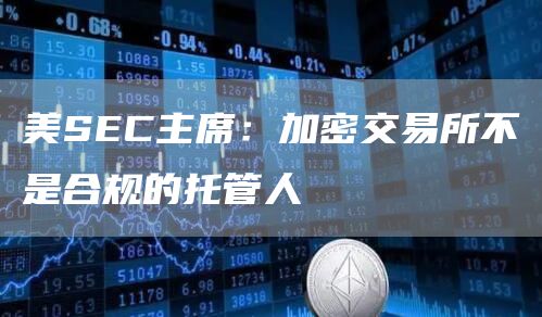 美SEC主席:加密交易所不是合规的托管人1