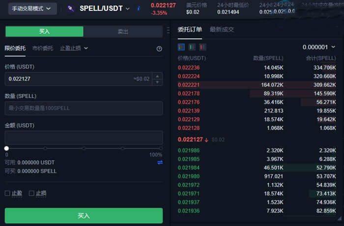 SPELL币如何购买?分享SPELL币交易所购买教程-第4张图片-币安下载
