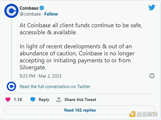 墙倒众人推加密行业正在抛弃Silvergate3