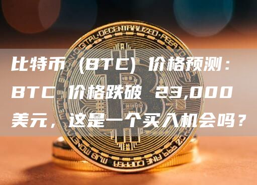 比特币(BTC)价格预测：BTC价格跌破23,000美元，这是一个买入机会吗？1