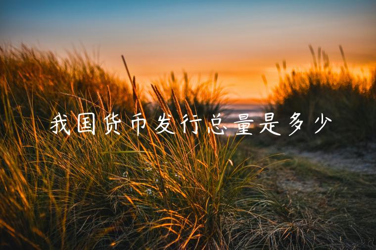 我国货币发行总量是多少-第1张图片-欧易下载