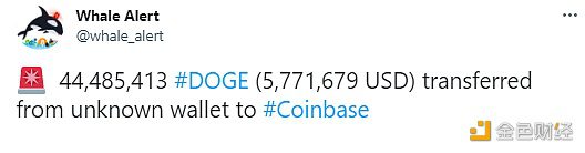 数据：44,485,413枚DOG从未知钱包转移到Coinbas-第1张图片-币安下载